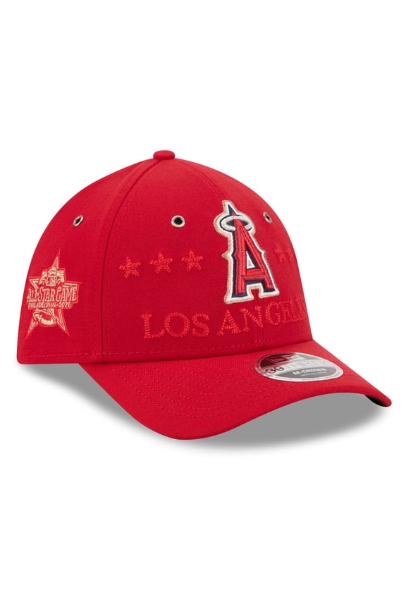 Men's New Era Red Los Angeles Angels 2026 MLB All-Star Game 39THIRTY Flex Hat