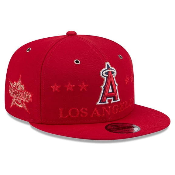 Men's New Era Red Los Angeles Angels 2026 MLB All-Star Game 9FIFTY Snapback Hat