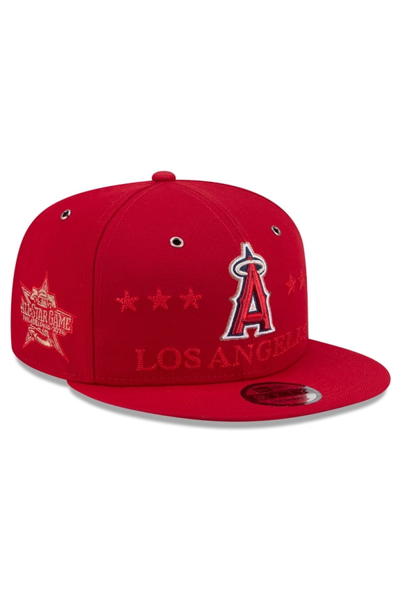 Men's New Era Red Los Angeles Angels 2026 MLB All-Star Game 9FIFTY Snapback Hat