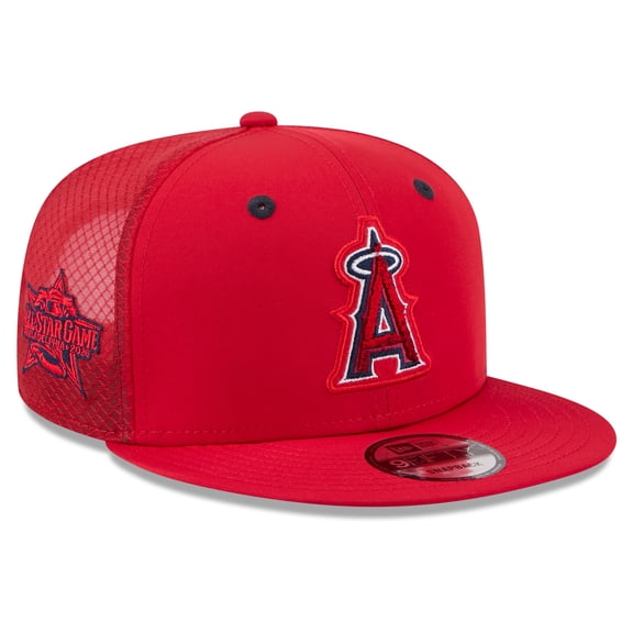 Men's New Era Red Los Angeles Angels 2026 MLB All-Star Game Workout 9FIFTY Snapback Hat