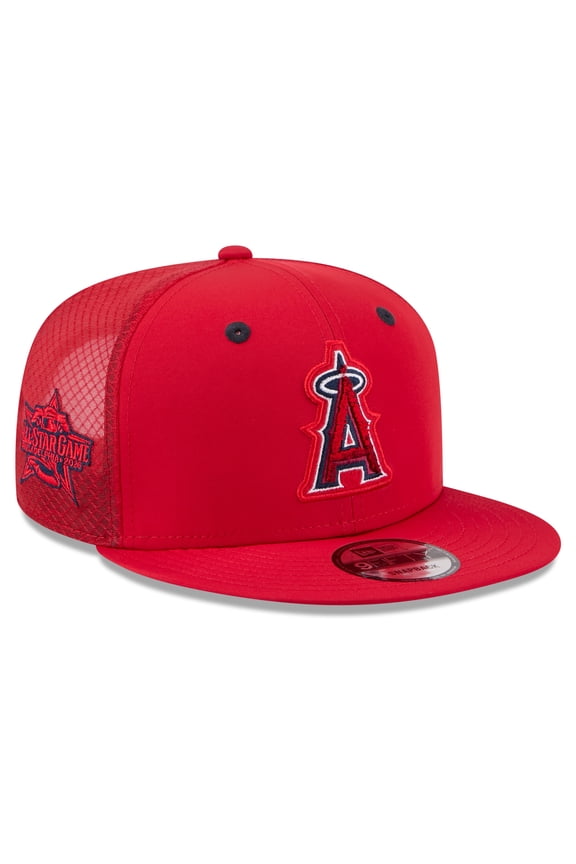 Men's New Era Red Los Angeles Angels 2026 MLB All-Star Game Workout 9FIFTY Snapback Hat
