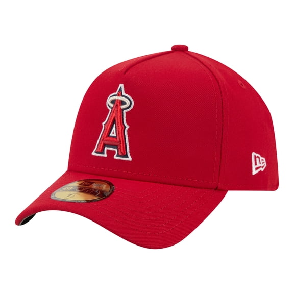 Men's New Era Red Los Angeles Angels A-Frame 59FORTY Fitted Hat