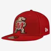 Mens New Era Red Maryland Terrapins Core 59FIFTY Fitted Hat