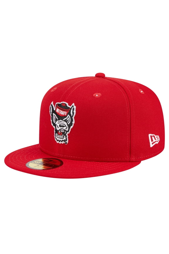 Men's New Era Red NC State Wolfpack 59FIFTY Fitted Hat