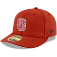 thumbnail image 1 of Men's New Era Red NC State Wolfpack Basic Low Profile 59FIFTY Fitted Hat, 1 of 5
