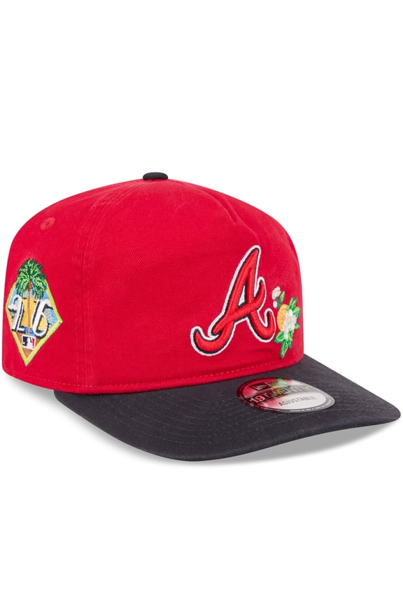 Men's New Era  Red/Navy Atlanta Braves 2026 Spring Training 19TWENTY Adjustable Hat