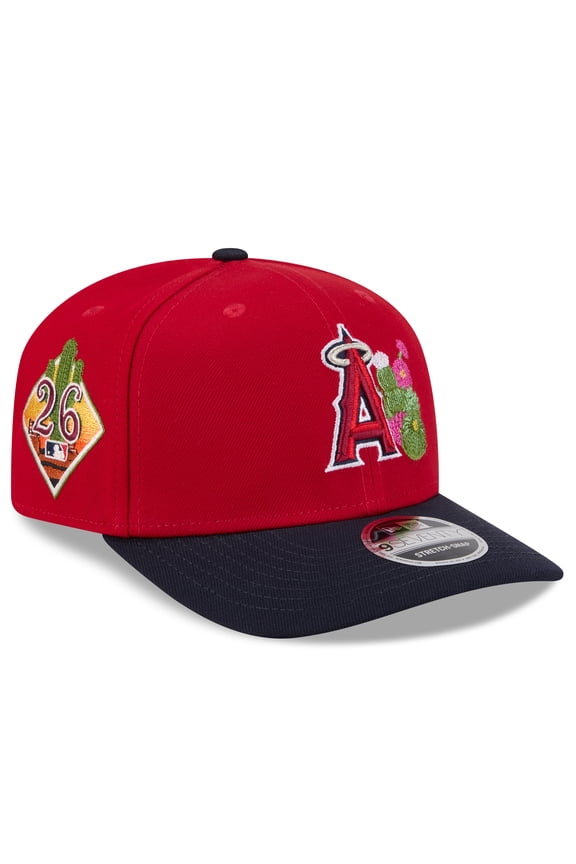 Men's New Era Red/Navy Los Angeles Angels 2026 Spring Training 9SEVENTY Adjustable Hat