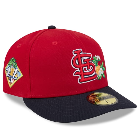 Men's New Era Red/Navy St. Louis Cardinals 2026 Spring Training 59FIFTY Fitted Hat