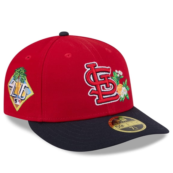 Men's New Era Red/Navy St. Louis Cardinals 2026 Spring Training Low Profile 59FIFTY Fitted Hat
