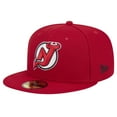 thumbnail image 1 of Men's New Era  Red New Jersey Devils Core 59FIFTY Fitted Hat, 1 of 6