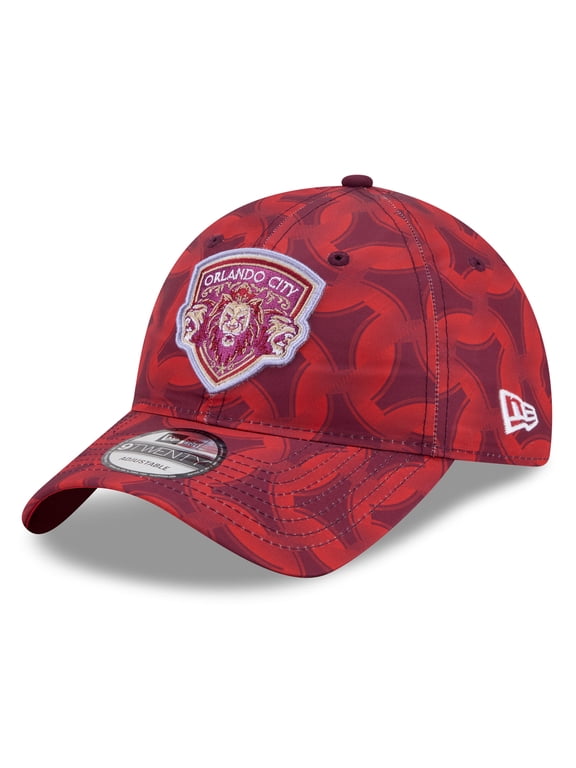 Men's New Era Red Orlando City SC 2026 Third Jersey Hook 9TWENTY Adjustable Hat