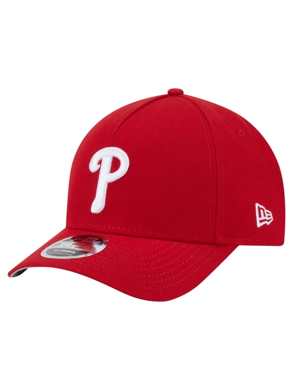 Men's New Era Red Philadelphia Phillies 9FORTY M-Crown Adjustable Hat