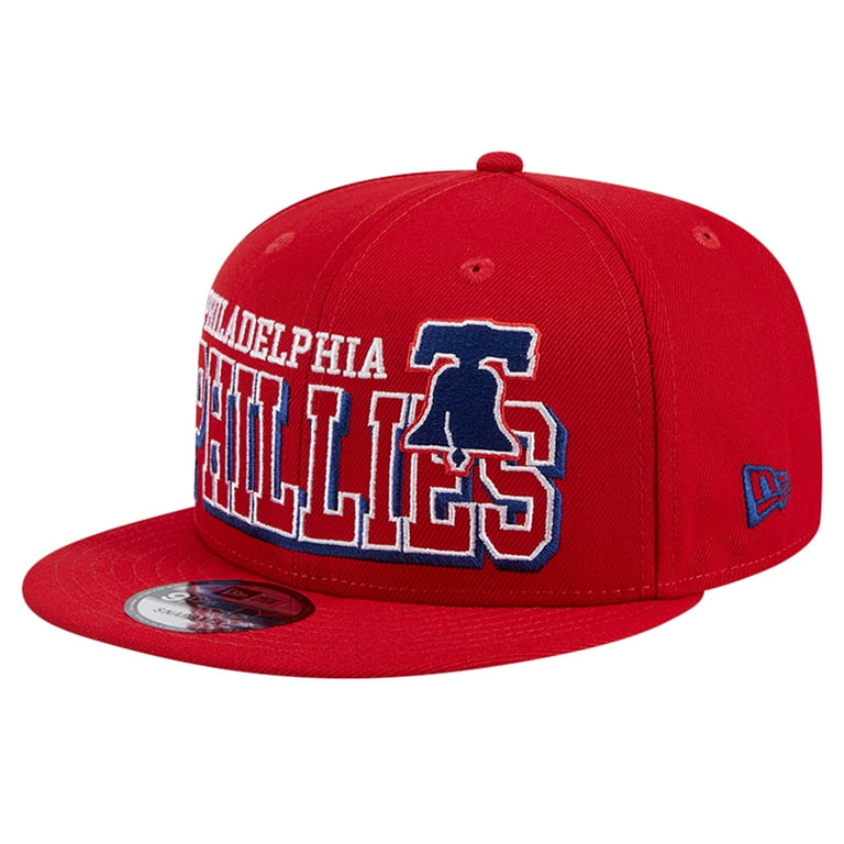 Men s New Era Red Philadelphia Phillies Game Day Bold 9FIFTY Snapback Hat Walmart