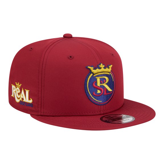 Men's New Era Red Real Salt Lake 2026 Jersey Hook 9FIFTY Snapback Hat