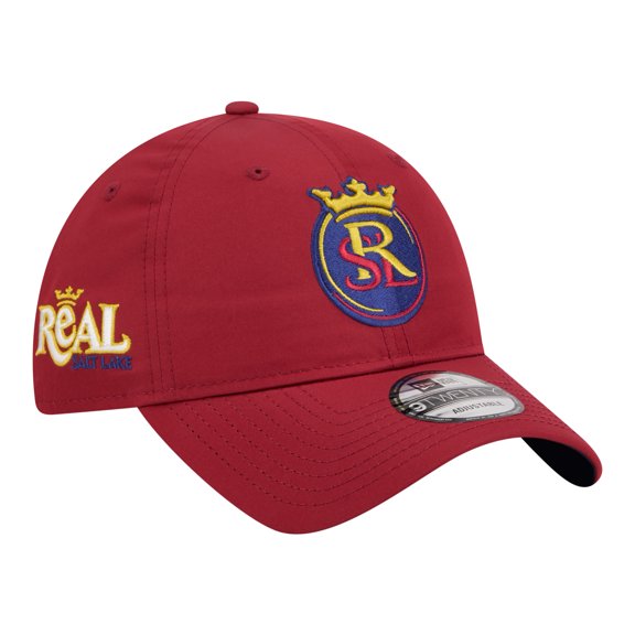 Men's New Era Red Real Salt Lake 2026 Jersey Hook 9TWENTY Adjustable Hat