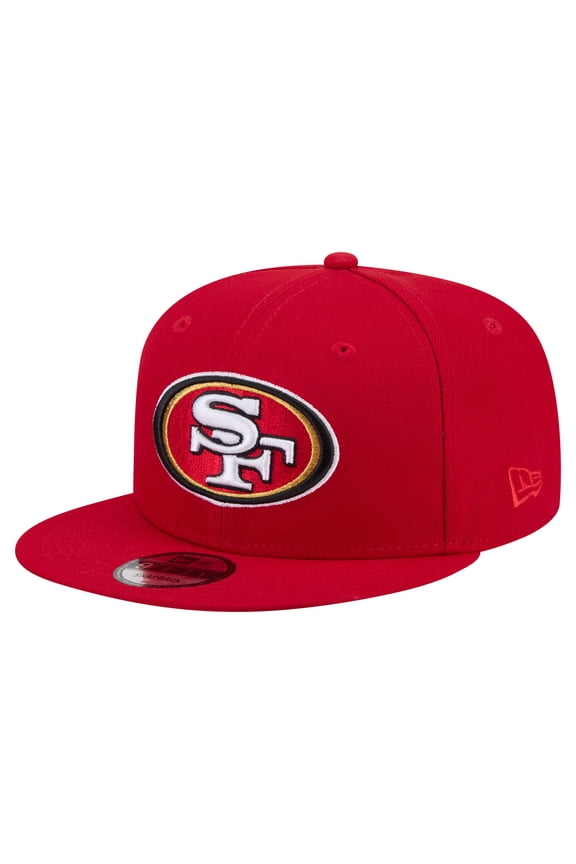 Men's New Era  Red San Francisco 49ers 9FIFTY Snapback Hat
