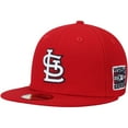 thumbnail image 1 of Men's New Era Red St. Louis Cardinals 2006 World Series Wool 59FIFTY Fitted Hat, 1 of 6