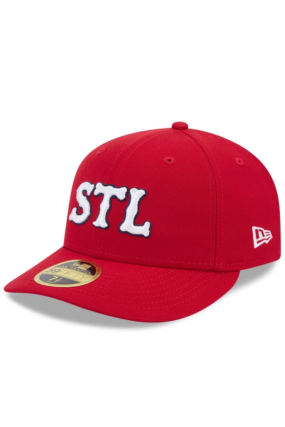 Men's New Era Red St. Louis Cardinals 2024 City Connect Low Profile 59FIFTY Fitted Hat