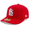 thumbnail image 1 of Men's New Era Red St. Louis Cardinals Authentic Collection On-Field Low Profile 59FIFTY Fitted Hat, 1 of 5