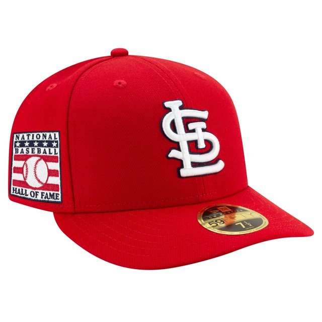Men's New Era Red St. Louis Cardinals National Baseball Hall of Fame