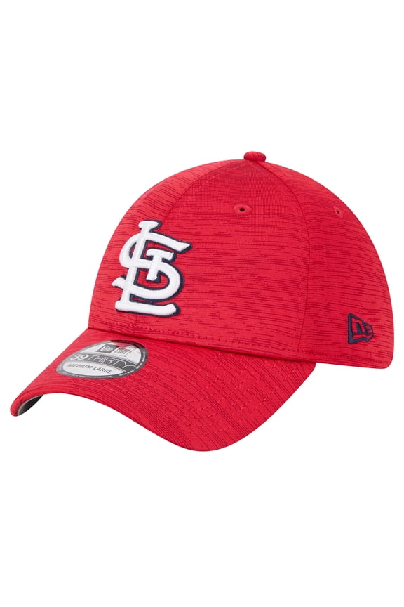 Men's New Era Red St. Louis Cardinals Tech 39THIRTY Flex Hat