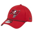 thumbnail image 1 of Men's New Era Red Tampa Bay Buccaneers Perforated 39THIRTY Flex Hat, 1 of 5