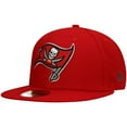 thumbnail image 1 of Men's New Era Red Tampa Bay Buccaneers Team Basic 59FIFTY Fitted Hat, 1 of 5