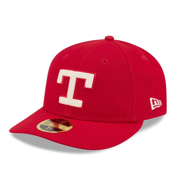 Men's New Era Red Texas Rangers 2026 City Connect Low Profile 59FIFTY Fitted Hat