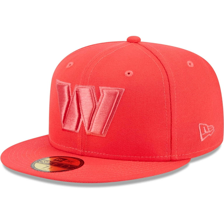 Men's New Era Red Washington Commanders Color Pack Brights 59FIFTY