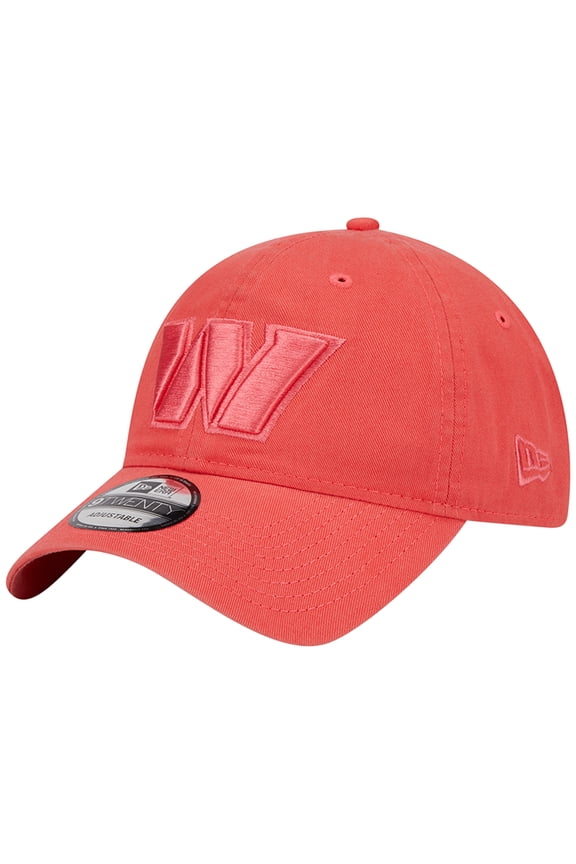 Men's New Era Red Washington Commanders Core Classic 2.0 Brights 9TWENTY Adjustable Hat