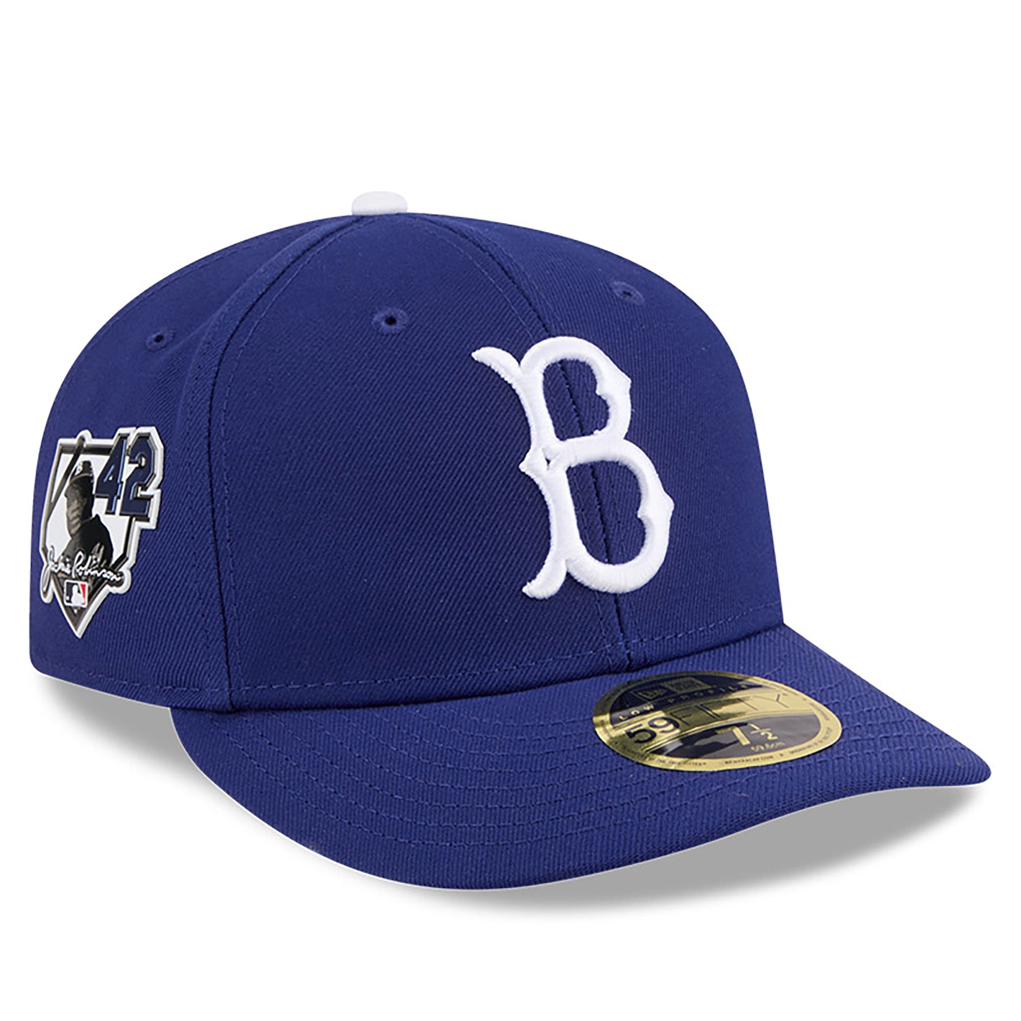 Men's New Era Royal Brooklyn Dodgers 2026 Jackie Robinson Day Low ...