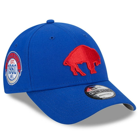 Men's New Era Royal Buffalo Bills 2023 Sideline Historic 9FORTY Adjustable Hat