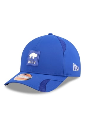 Men's New Era Royal Buffalo Bills 2025 Sideline Throwback M-Crown 9FORTY Adjustable Hat