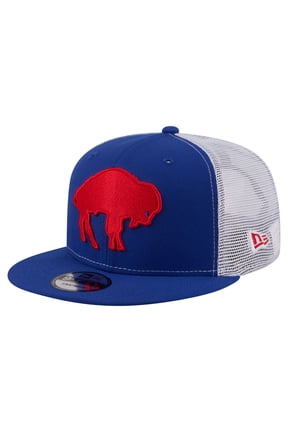 Men's New Era Royal Buffalo Bills Core Team 9FIFTY Trucker Snapback Hat