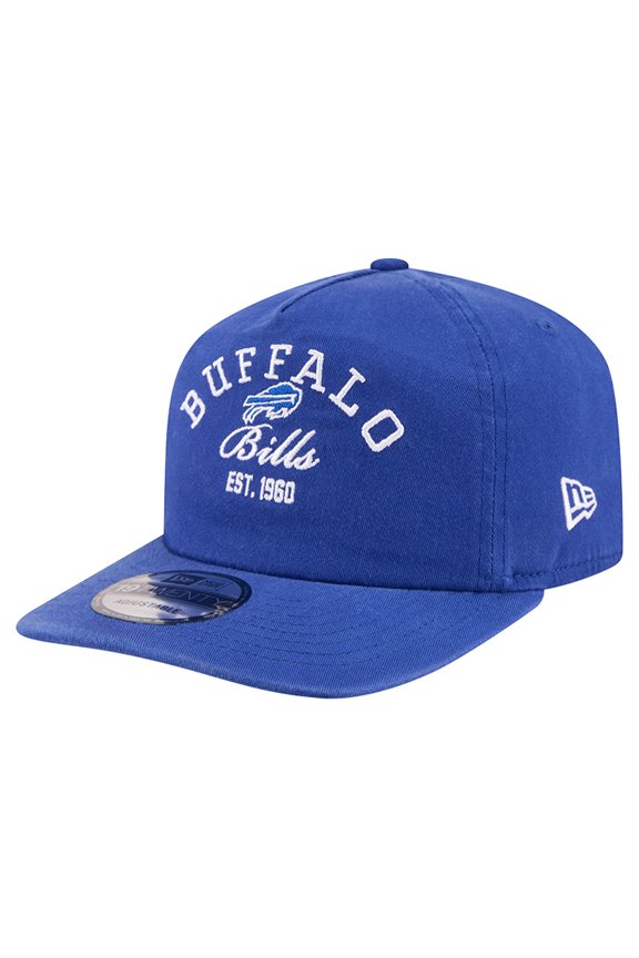 Men's New Era Royal Buffalo Bills Stacked 19TWENTY Adjustable Hat