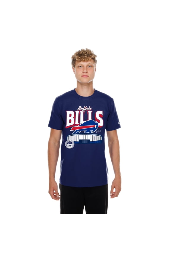 Men's New Era Royal Buffalo Bills Highmark Stadium Inaugural Season T-Shirt