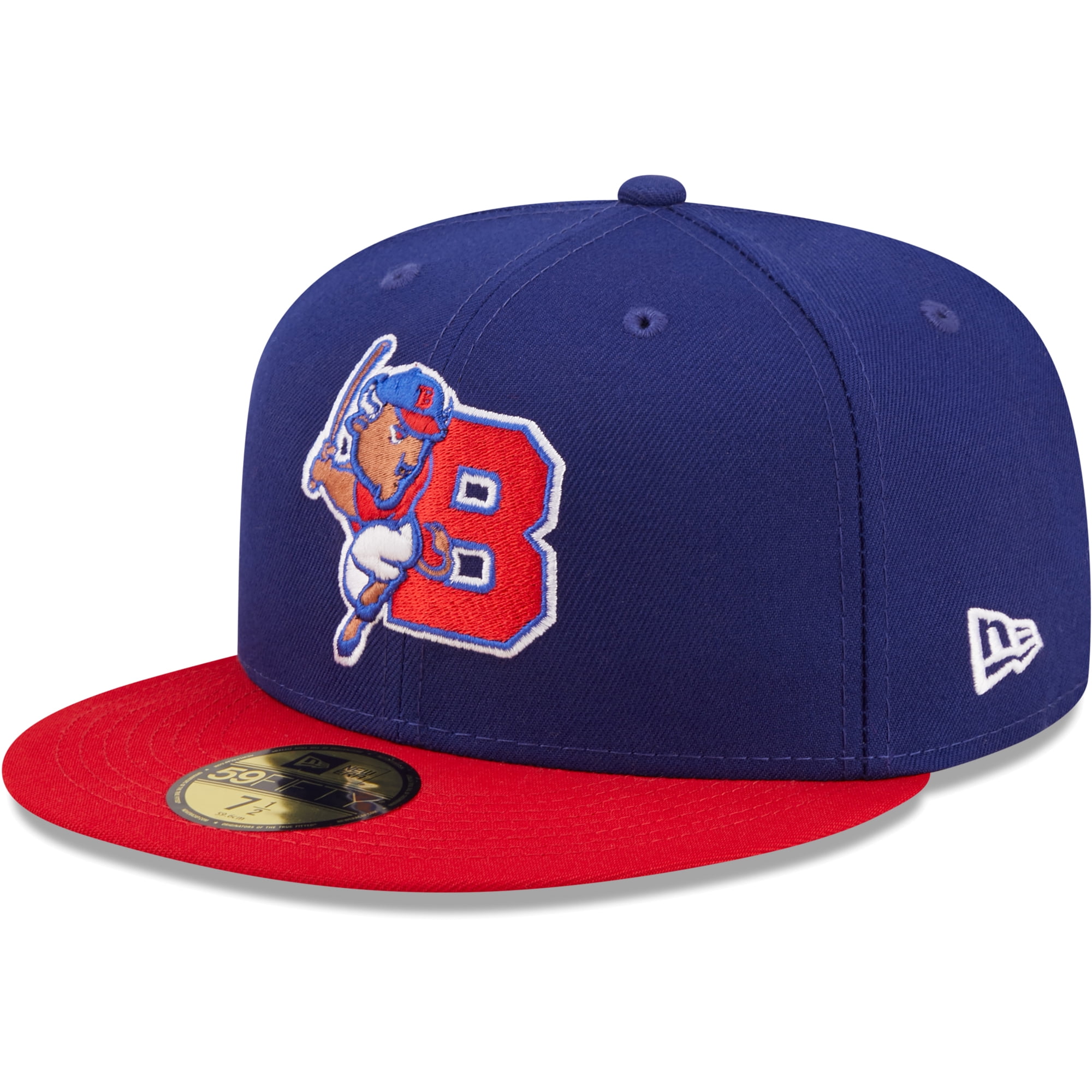 Men's New Era Royal Buffalo Bisons Authentic Collection 59FIFTY Fitted ...