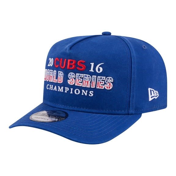 Men's New Era Royal Chicago Cubs 2016 World Series Champions Historic 9FIFTY A-Frame Snapback Hat