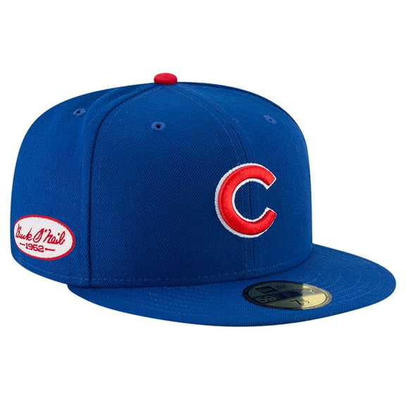 Men's New Era Royal Chicago Cubs Buck O'Neil On Field 59FIFTY Fitted Hat