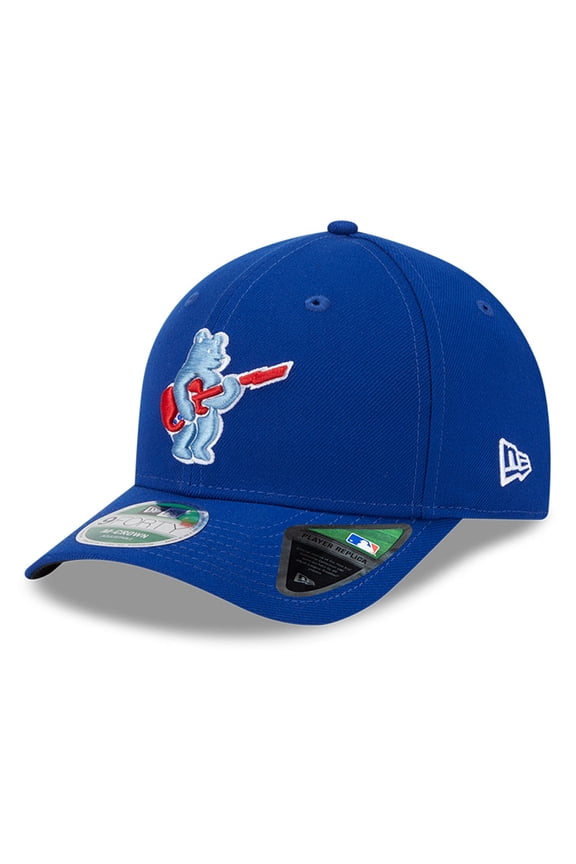 Men's New Era  Royal Chicago Cubs Player Replica 9FORTY Adjustable Hat