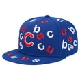 thumbnail image 1 of Men's New Era Royal Chicago Cubs Team Confetti 59FIFTY Fitted Hat, 1 of 5