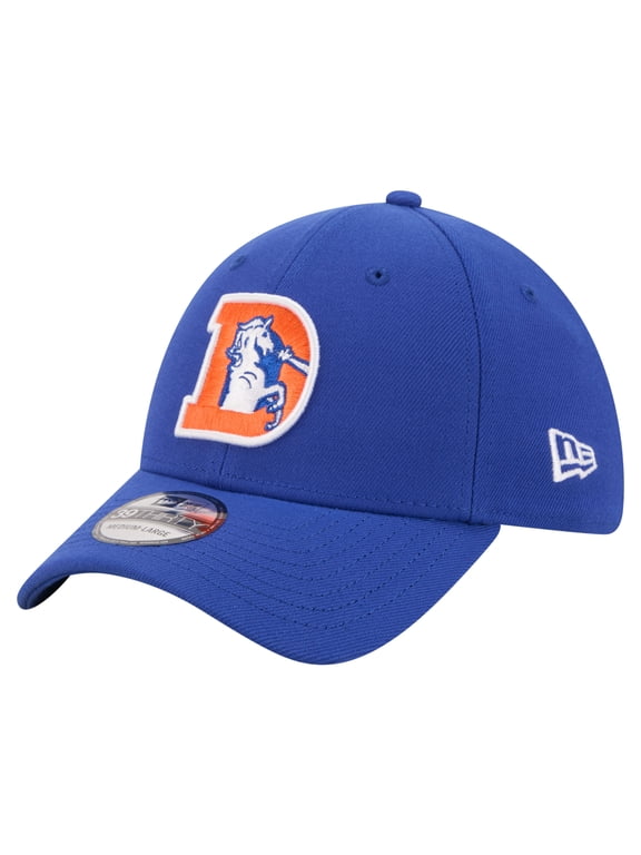 Men's New Era Royal Denver Broncos Core Team 39THIRTY Flex Hat