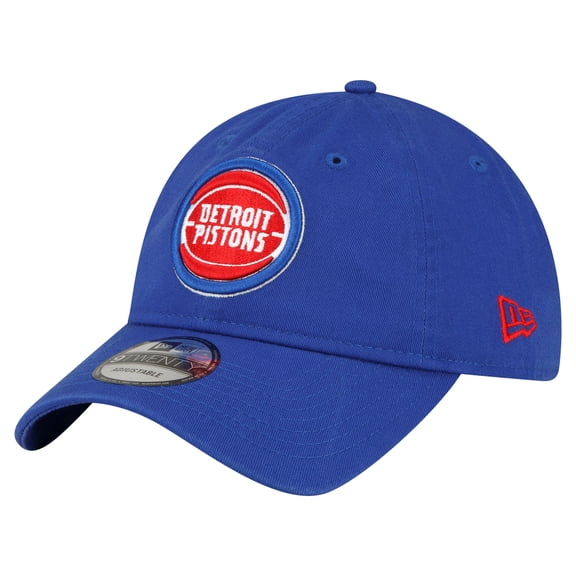 Men's New Era Royal Detroit Pistons Team 2.0 9TWENTY Adjustable Hat