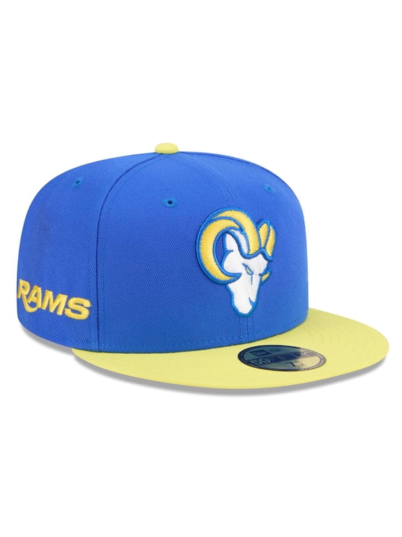 Men's New Era Royal/Gold Los Angeles Rams 59FIFTY Fitted Hat