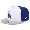 thumbnail image 1 of Men's New Era Royal/Gray Los Angeles Dodgers 2025 MLB Clubhouse 59FIFTY Fitted Hat, 1 of 6