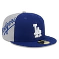 thumbnail image 1 of Men's New Era Royal/Gray Los Angeles Dodgers Gameday Sideswipe 59FIFTY Fitted Hat, 1 of 6
