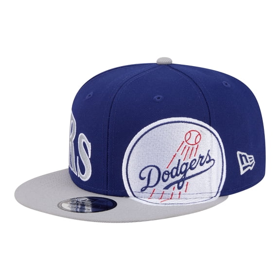 Men's New Era Royal/Gray Los Angeles Dodgers Stretched Two-Tone 9FIFTY Adjustable Hat
