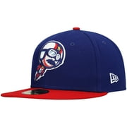 Men's New Era Royal Kannapolis Cannon Ballers Authentic Collection Road 59FIFTY Fitted Hat