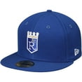 thumbnail image 1 of Men's New Era Royal Kansas City Royals Cooperstown Collection Wool 59FIFTY Fitted Hat, 1 of 4
