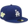 thumbnail image 1 of Men's New Era Royal Los Angeles Dodgers 1988 World Series Champions Citrus Pop UV 59FIFTY Fitted Hat, 1 of 6